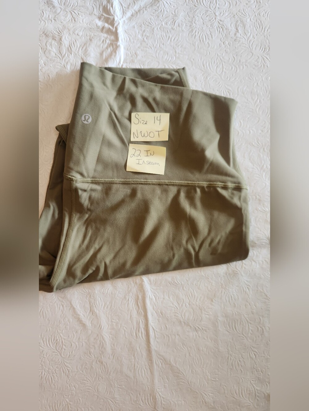 lululemon athletica Olive Green Leggings